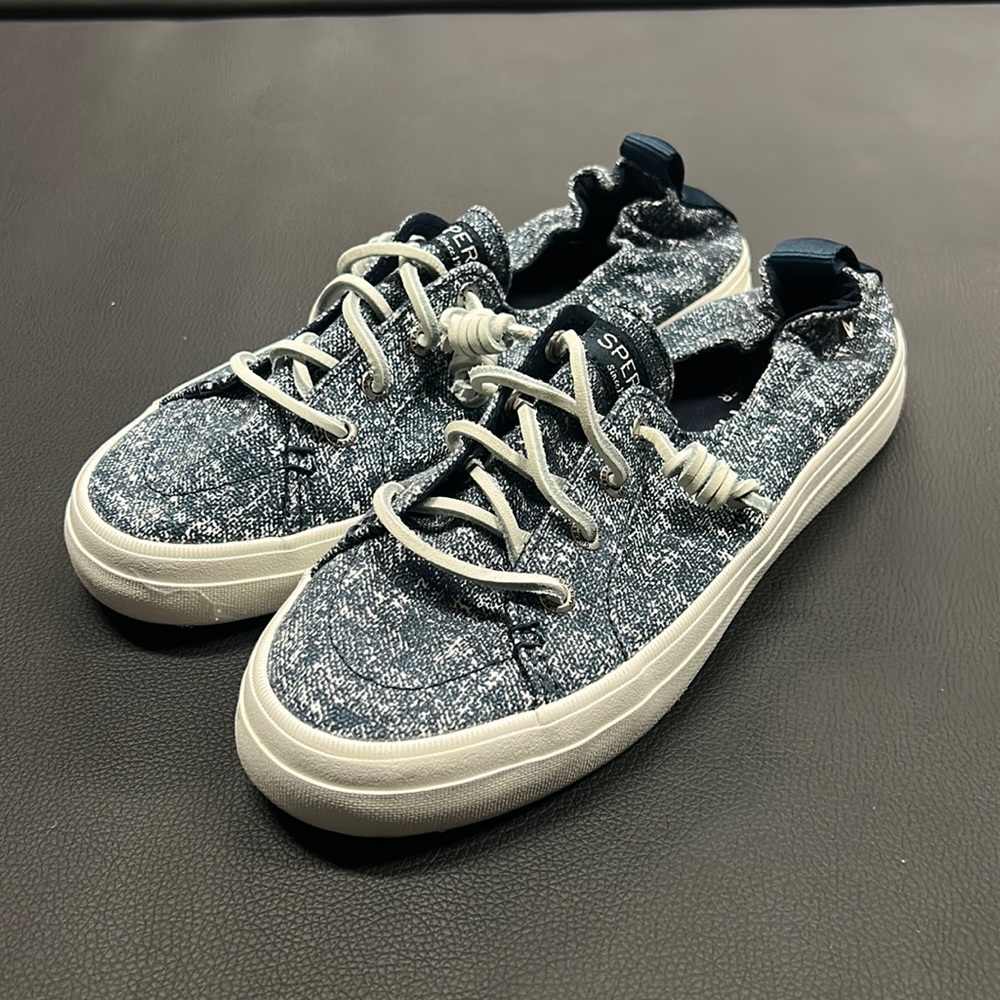 Sperry Blue Slip On Sneakers